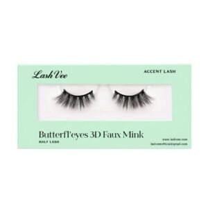 3D faux mink half eyelash