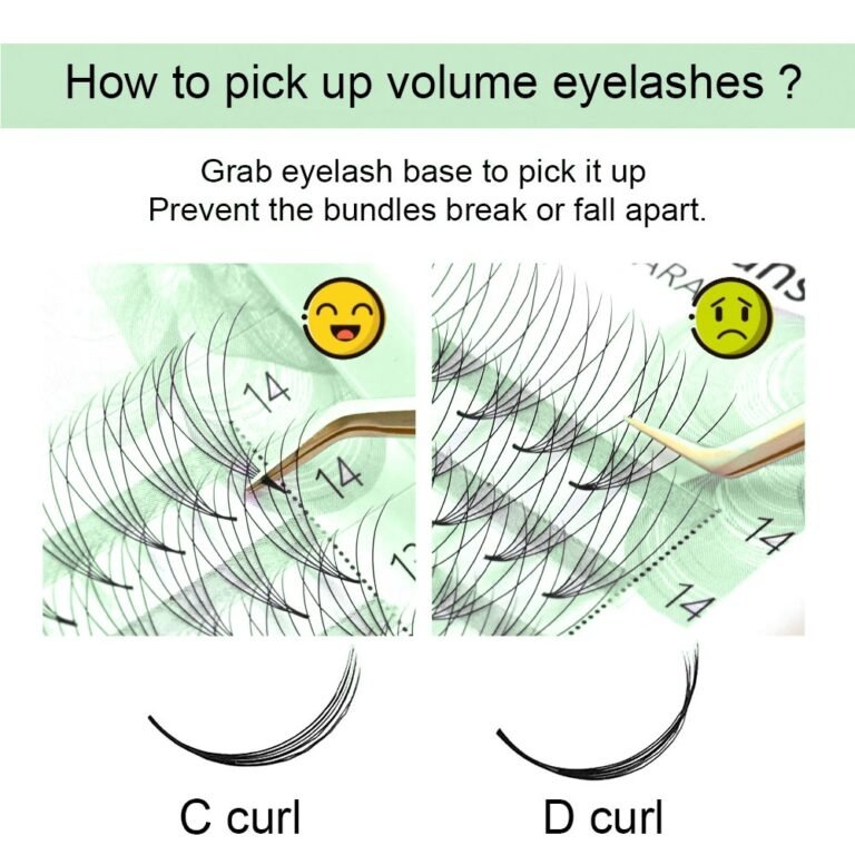 Base Premade Fans Eyelash Extension Sharp Narrow Stem 120 Fans 12 Lines -7