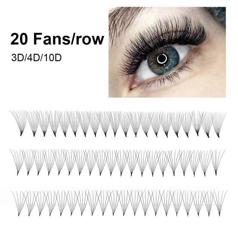Base Premade Fans Eyelash Pointy Base Premade Fans Eyelash Extension 320 Fans-2