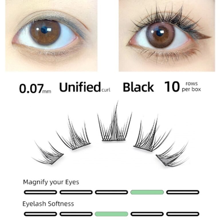 DIY Cluster Eyelashes