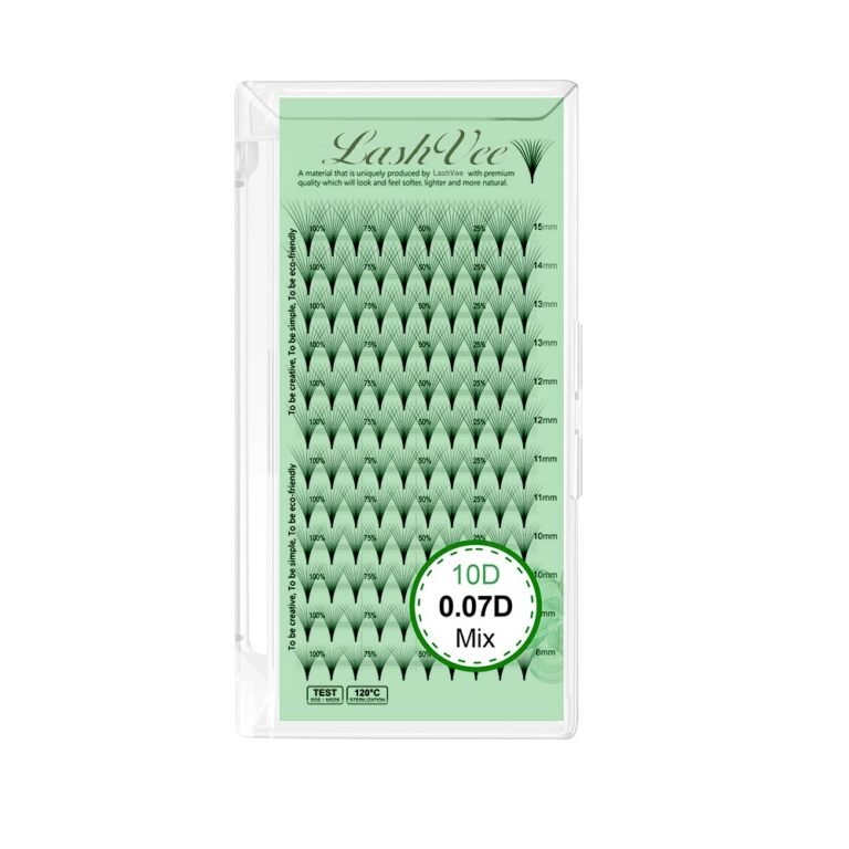 Pointy Base Premade Fans Eyelash Extension Sharp Narrow Stem 120 Fans 12 Lines-2(1)