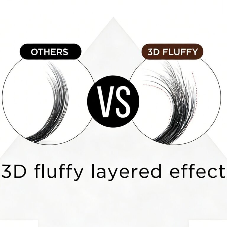 3D fluddy vs other , 3d fluffy laryered effecct