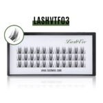 3D Fluffy triangle fiber luxury eyelash