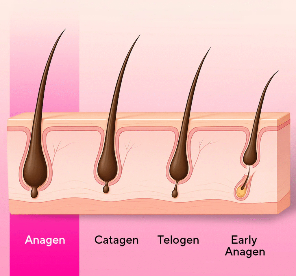 EyeLash Growth Cycle
