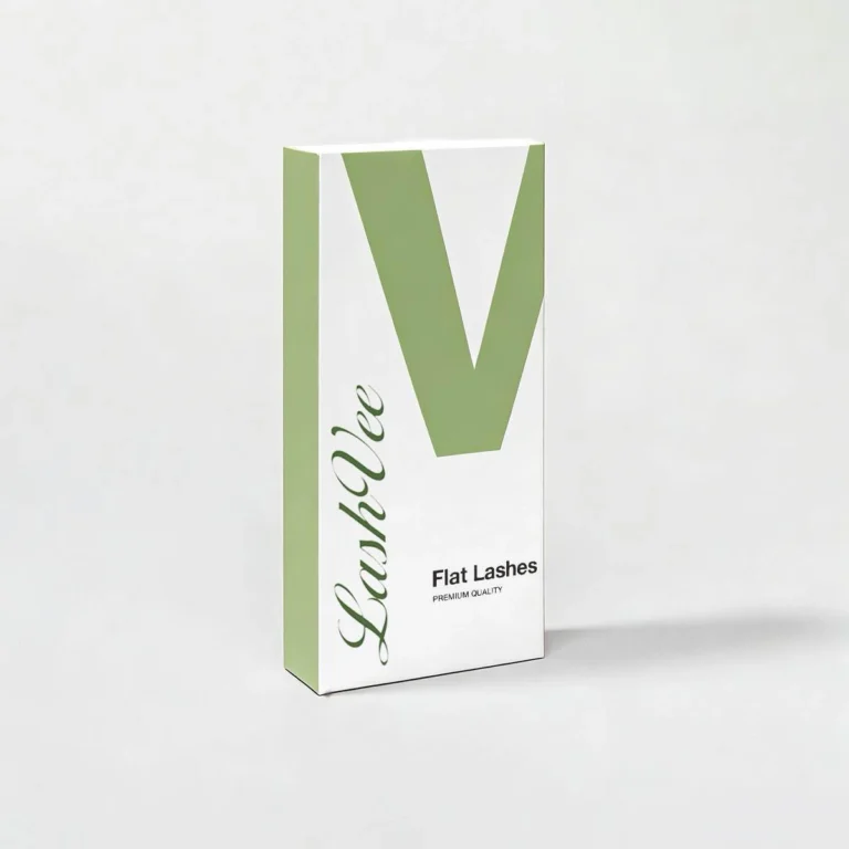 Flat lashes package