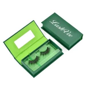 Lashvee custom lash paper box with mirror