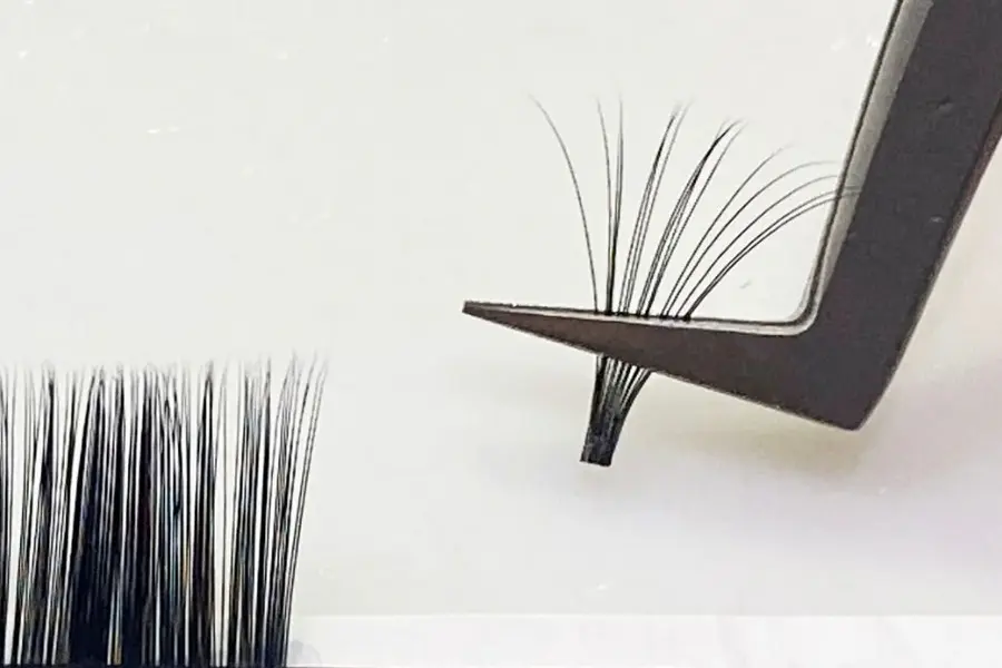 Mega Volume Fans - eyelash thickness
