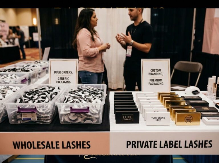 Wholesale vs Private Label Lashes