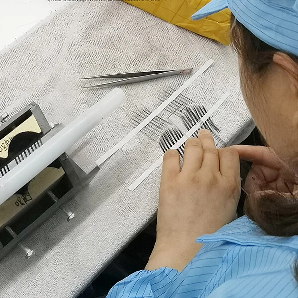 eyelash manufacturing process lashvee