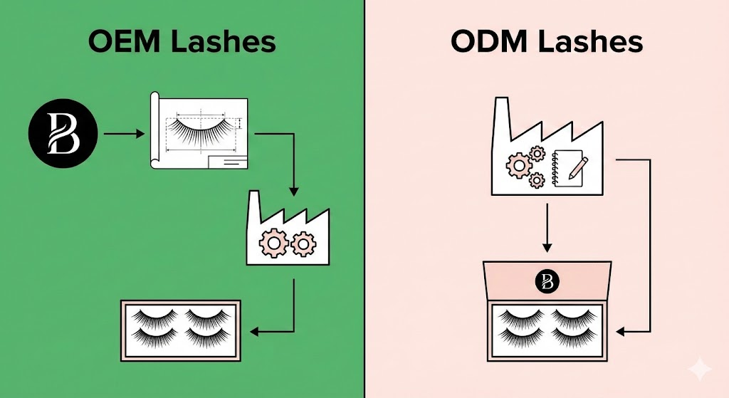 OEM vs ODM Lash