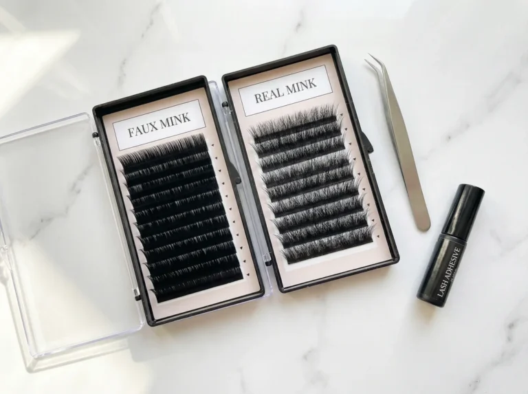 Faux Mink vs Real Mink Lashes